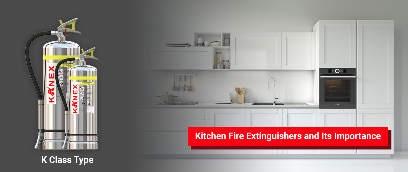 Kitchen fire store extinguisher