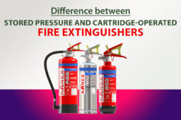 Difference between Stored Pressure and Cartridge-Operated Fire Extinguishers