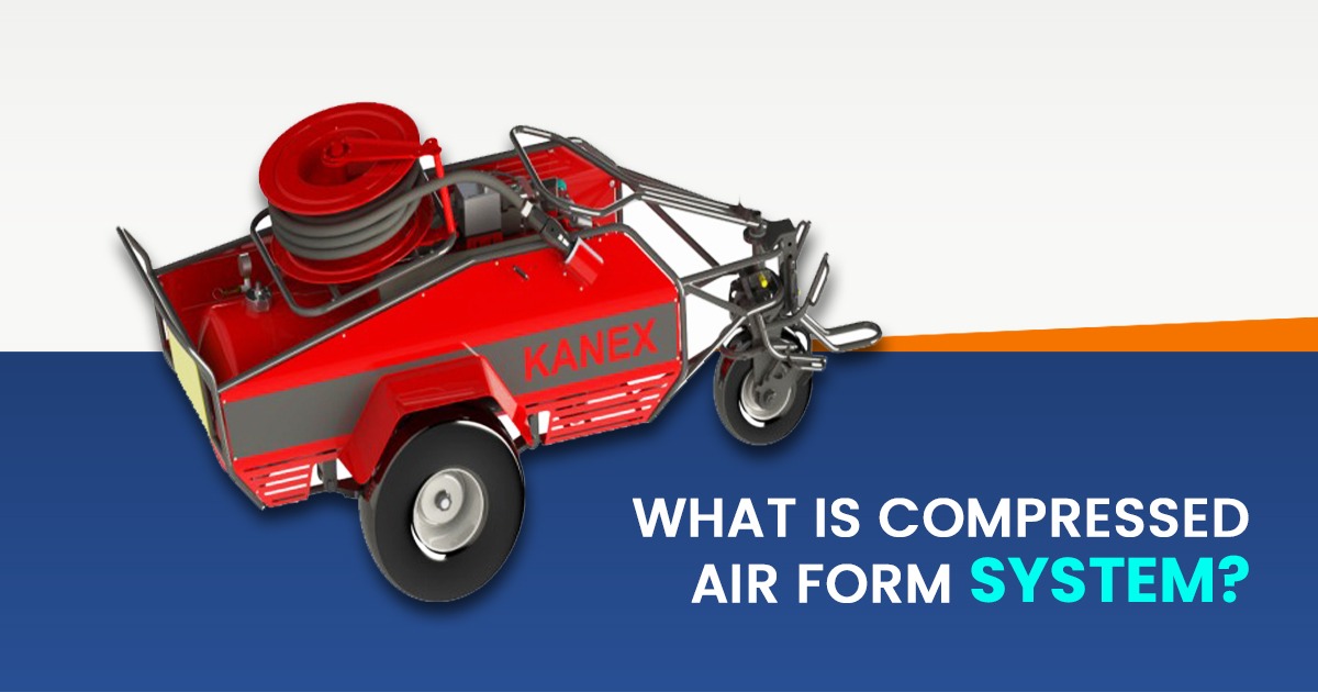 What is compressed air form system?