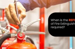 When is the Refilling of Fire Extinguishers required? 