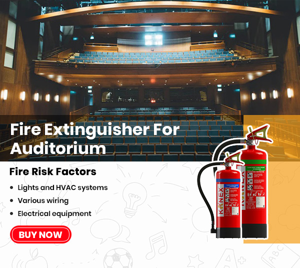 Fire Extinguisher for Auditorium Fire Risk Factors