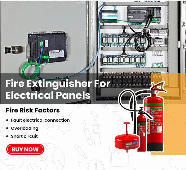 Fire Extinguisher for Electrical panel Fire Risk Factors