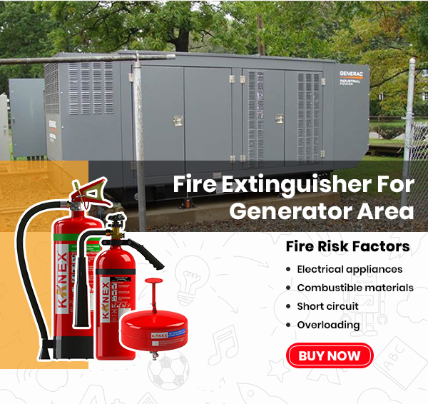 Fire Extinguisher for Generator Fire Risk Factors